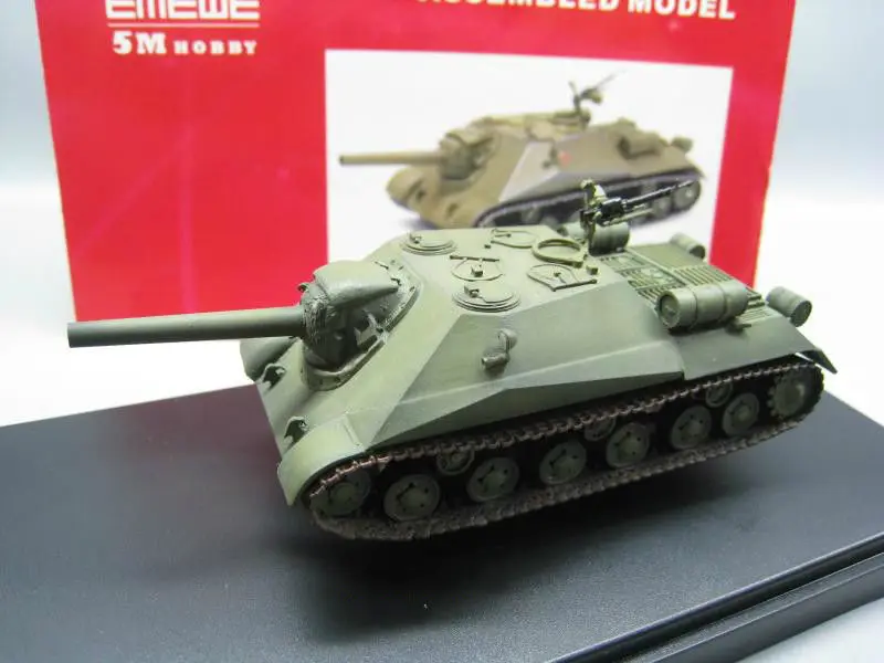 1/72 объект 704 танковый эсминец собранная Готовая модель 5 м хобби