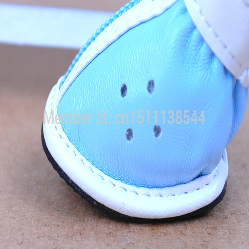 Высокое качество из искусственной кожи собаки обувь удобные дышащие сапоги