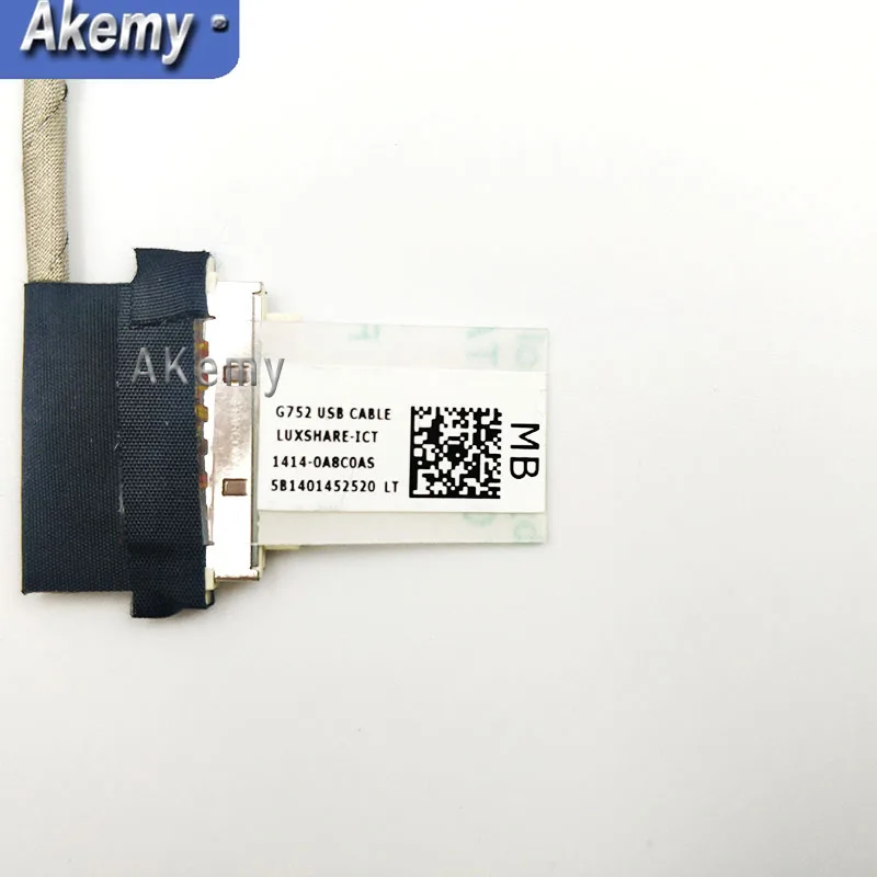 Akemy Новый видео на экране ноутбука кабель для Asus ROG G752 G752V G752VW G752VS G752VL G752VT Lcd Lvds 1422
