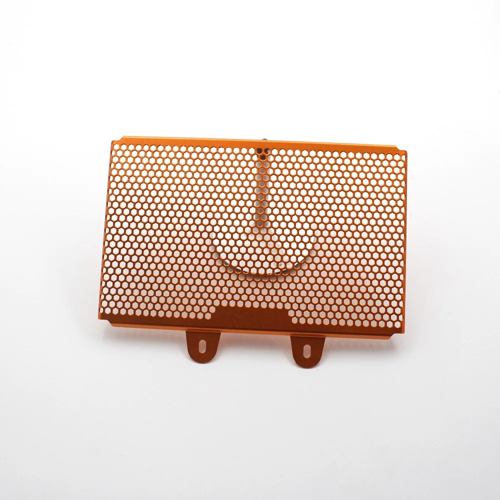 

Motocross Radiator Guard Covers for KTM Duke 390 2017 2018 Paint Grill Orange/Black Motorcycle Parts Grille Heat Sink Water