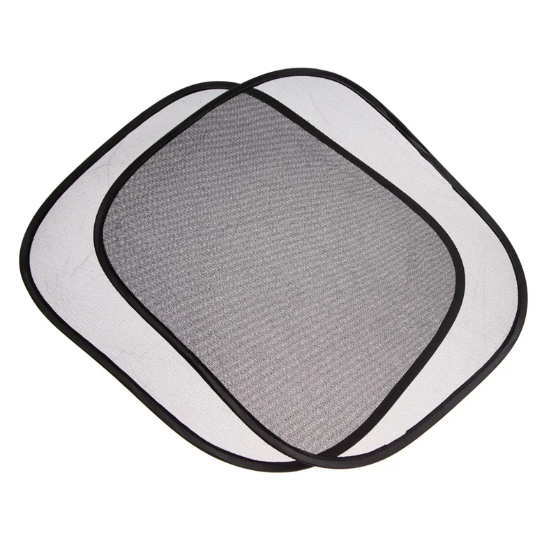 2 шт./Лот Черный Автомобильный солнцезащитный козырек боковой задний защита