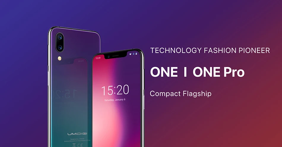 UMIDIGI ONE глобальная версия 5," Полный Мобильный телефон Android 8,1 P23 Восьмиядерный 4 ГБ 32 ГБ смартфон 12 Мп+ 5 Мп двойной 4G мобильный телефон