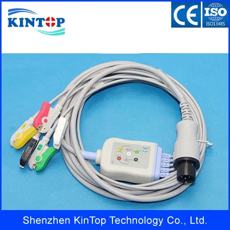 Новый BCI CSI GE Nihon Kohden для Philips монитор ЭКГ/ЭКГ пациента Mindray с 3 мя свинцовыми