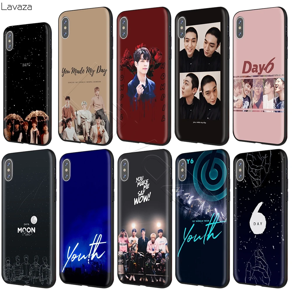 Чехол Lavaza DAY6 1ST World Tour Youth для iPhone 12 mini 11 Pro XS Max XR X 8 7 6 6S Plus 5 5s se|Бамперы| |