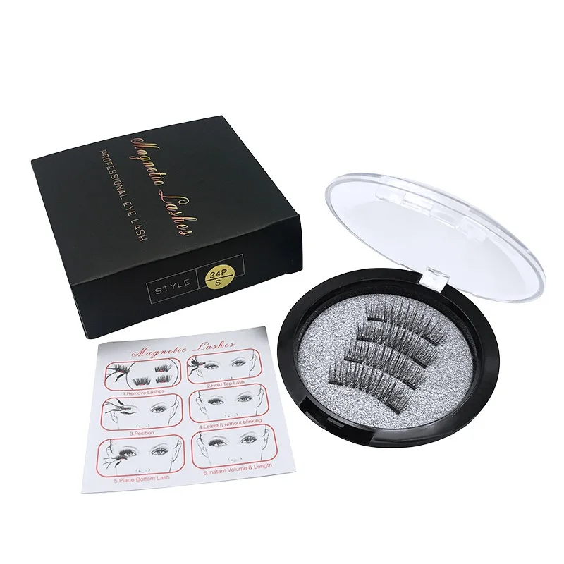 2 магнитных ресницы для наращивания 3D на магните накладные ручная работа толстые