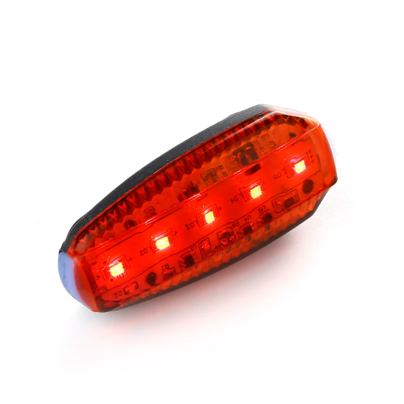 6 Light Mode USB Rechargeable Bicycle Rear Cycling LED Taillight Waterproof MTB Road Bike Tail Back Lamp for | Спорт и развлечения