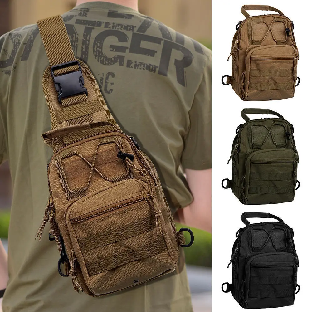 Мужская тактическая сумка на плечо Molle мессенджер рюкзак мужская небольшая