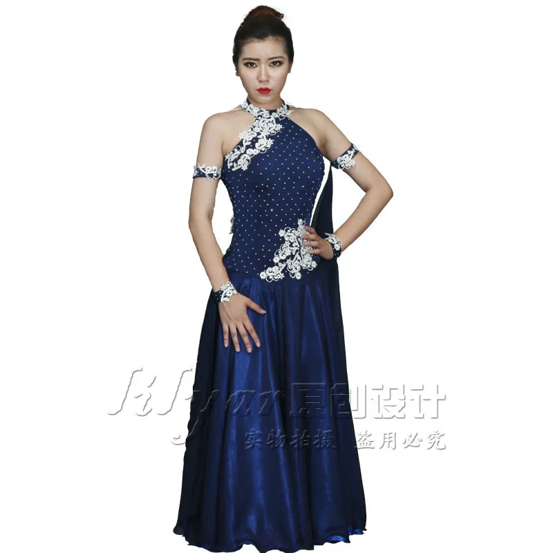 2017 новое стандартное бальное платье для женщин топ жгут стиль без рукавов Сальса