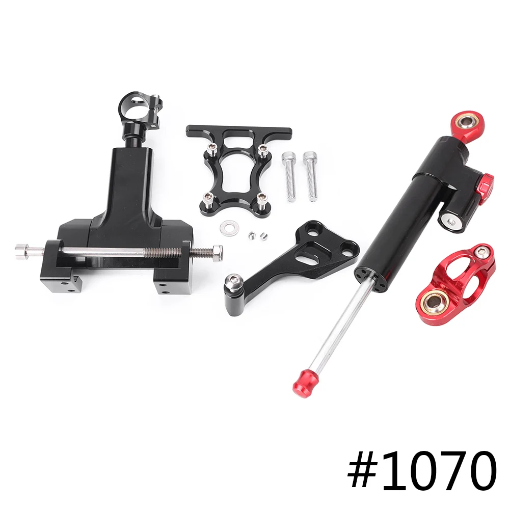 CNC рулевой демпфер стабилизатор с кронштейном для Yamaha MT-07 MT07 2013-2017 из анодированного алюминия.