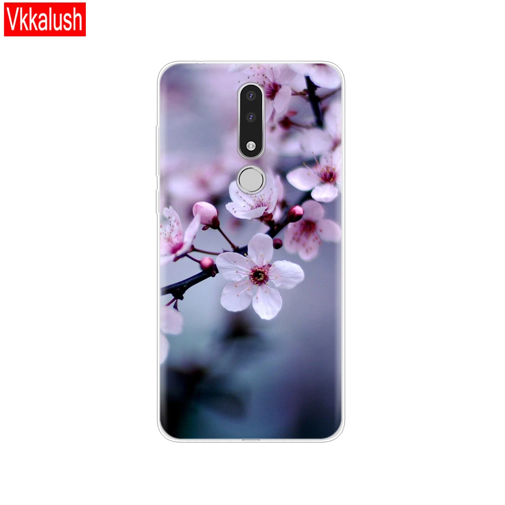 80154 Чехол для телефона Nokia 3,1 Plus, чехол, Забавный мультяшный силиконовый мягкий чехол на заднюю панель Nokia3.1 для Nokia 3,1 Plus, чехол, сумка bock - Color: 80154