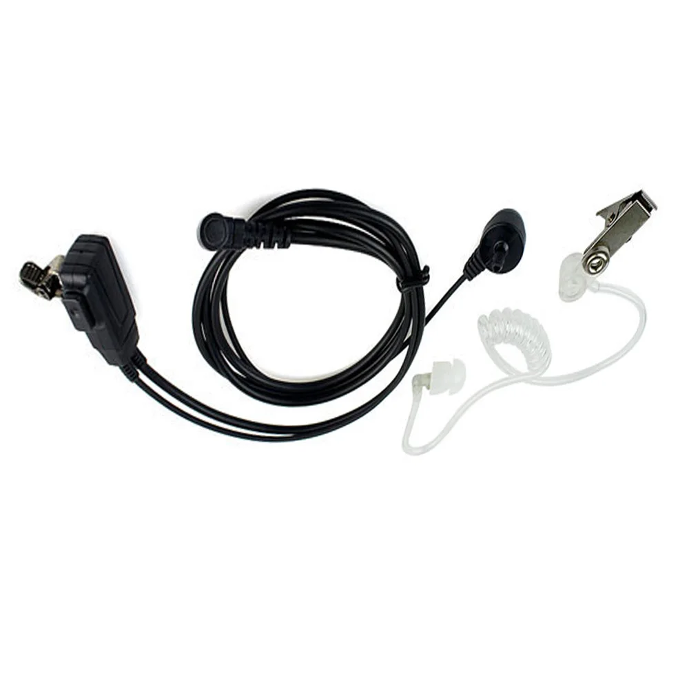 walkie talkie headset for uniden handheld radio earpiece two way radio black new covert air acoustic headset ham radio headphone free global shipping