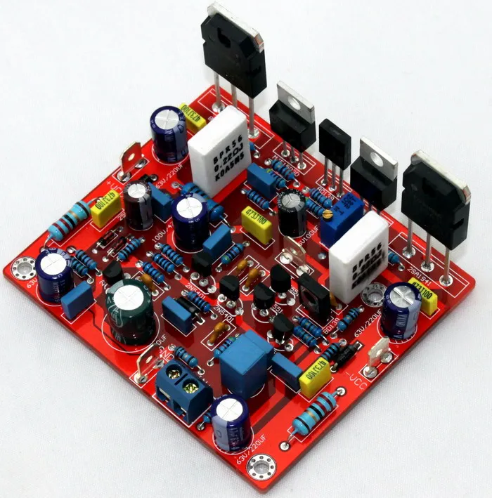 

Original NJW0281 / NJW0302 and MJE15032 / MJE15033 DC + - (45V) 80 * 70MM