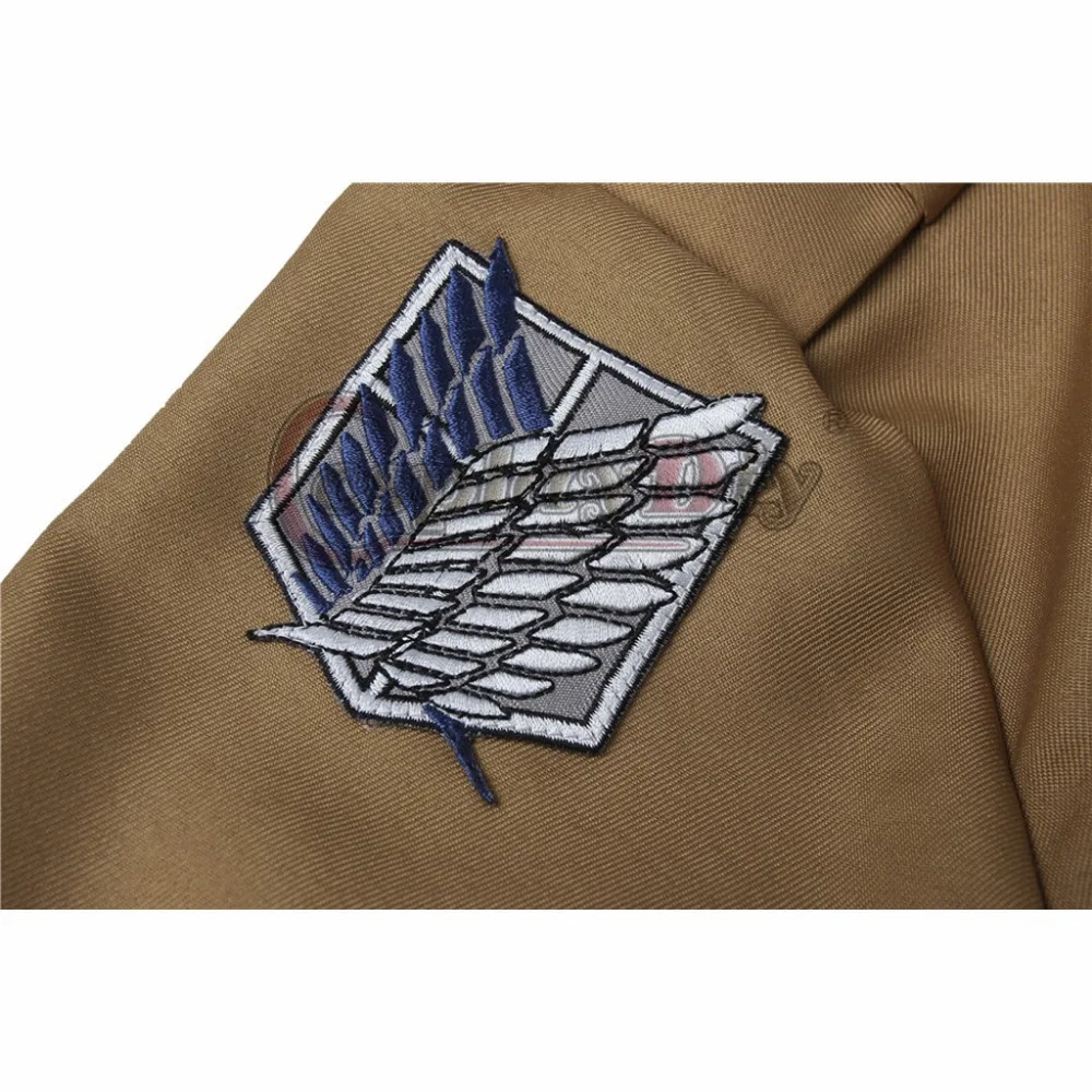 Косплей diy Attack on Titan Косплей Shingeki no Kyojin куртка Rival Ackerman Косплей куртка Атака Титанов костюм на Хэллоуин 10
