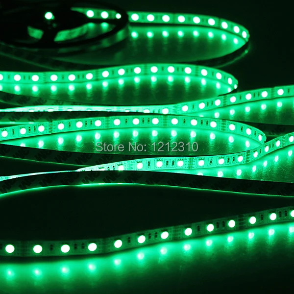Оптовая и розничная продажа Светодиодная лента 5050SMD не Водонепроницаемая 5 м/лот