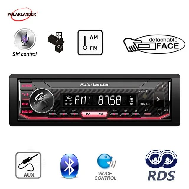 Автомагнитола AM / FM/RDS 1 din bluetooth Android 7 0 или выше|MP3-плеер для авто| |