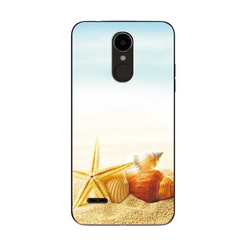 Чехол для LG K7 2017X230, чехол LG-X230, 5,0 дюймов, силиконовый мягкий чехол из ТПУ с сердцем для LG K 4, Чехлы, оболочка, чехол, Fundas