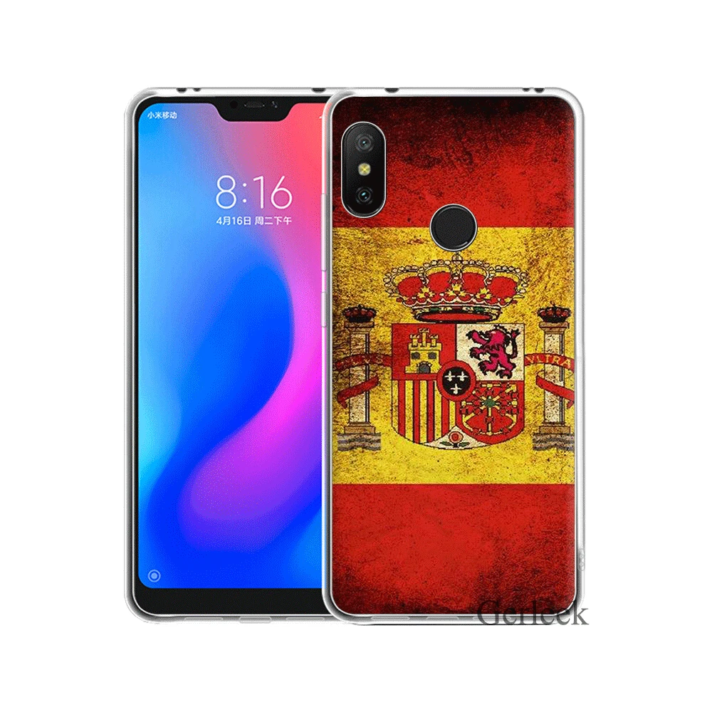 Desxz испанский чехол с флагом для Xiaomi Redmi Note 6 7 3 Pro 4 4X 5 5A | Мобильные телефоны и