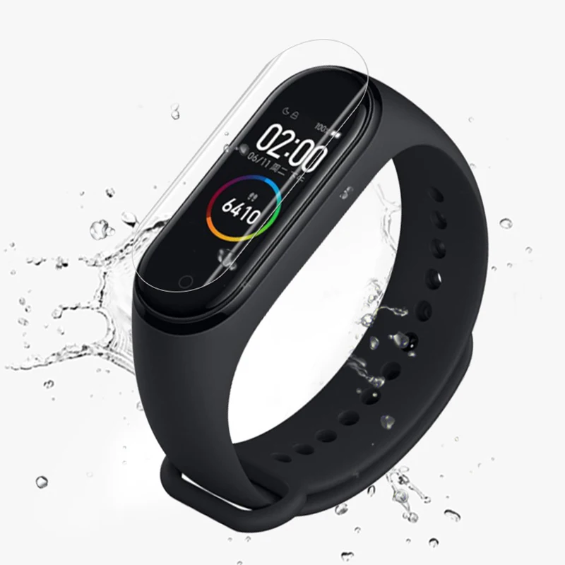 Защитная пленка для экрана Xiaomi Mi Band 4 5 шт./лот не закаленное