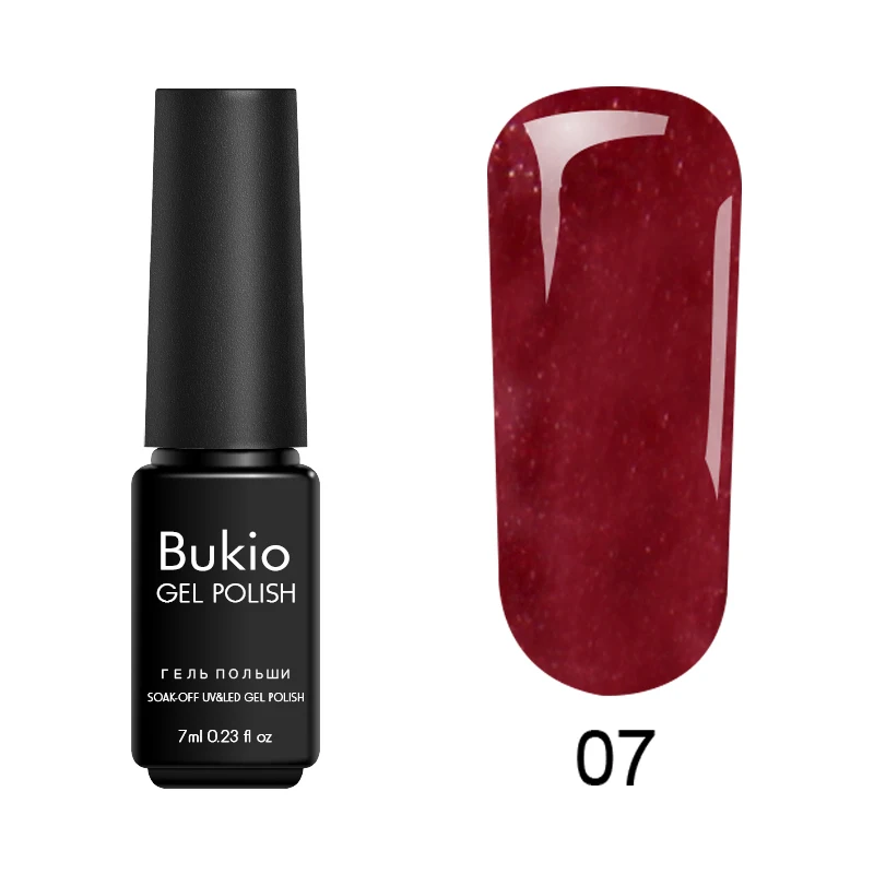 Bukio Ordinary Nude УФ гель лак для ногтей эмаль 29 чистых цветов замачивание уф Led