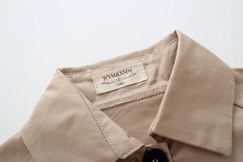 Cheaper Children Trench Coats Autumn Spring Fashion Cotton Girls Jacket 1-6 Years Windbreaker For Baby Girl Clothes | Детская одежда и