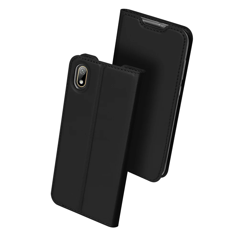 чехол на Huawei Honor 8S DUX DUCIS флип Чехлы для Роскошный PU кожаный кошелек Обложка хуавей