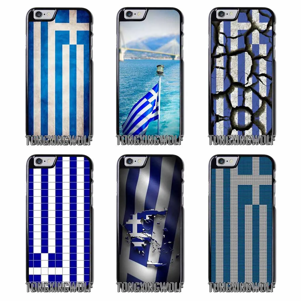 Греческий Греция Флаг автомобильный чехол для iPhone 4S 5S SE 6 S 7 8 XR XS Max samsung Note 9 S5 S6 S7