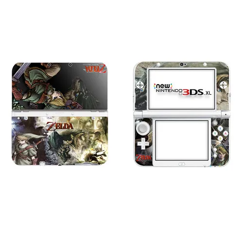 DSLL0176 Легенда о Зельде виниловая наклейка кожи Стикеры для нового 3DS XL LL шкуры Стикеры s для нового 3dsll Винил Защитная Наклейка - Цвет: DSLL0176