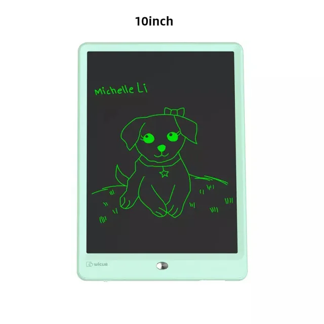 Green 10 INCH Xiaomi Wicue Радужный ЖК-дисплей почерк доска для письма планшет 12 дюймов без задний светильник Обучающие инструменты от Mijia Youpin - Цвет: Green 10 INCH