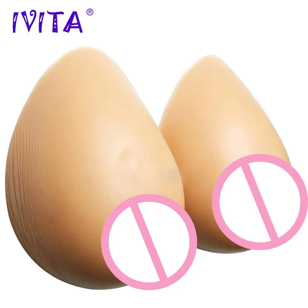 IVITA 4600 г Искусственные Поддельные груди реалистичные силиконовые формы для