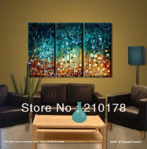 

handmade oil painting on canvas modern 100% Best Art Landscape oil painting original directly from artist XD3-166