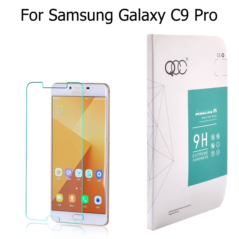 Закаленное стекло пленка для Samsung Galaxy C5 C7 C9 Pro стеклянная SM-C5000 C7000 C9000 Защитная
