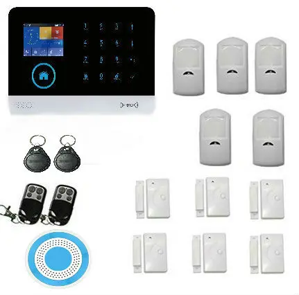 Yobang безопасность wifi GSM сигнализация Система IOS/Android App управление Autodial домашняя