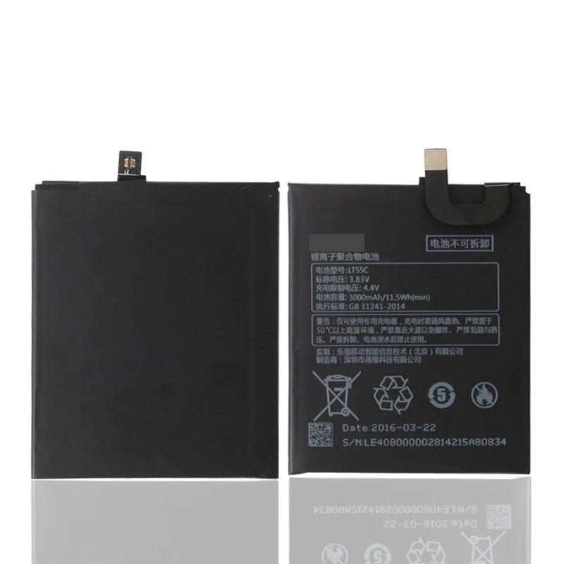 

Высококачественное Оригинальное Резервное копирование для Letv X500 LT55C Аккумулятор для Letv X500 LT55C смартфона