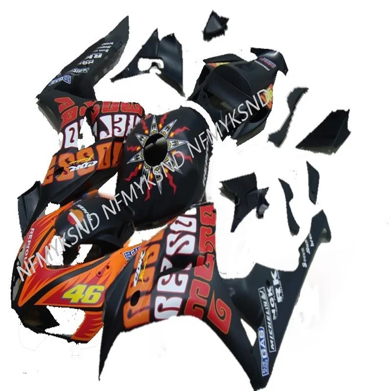 Nn литьевая форма CBR 1000 RR 2006 2007 CBR1000RR 1000RR 06 07 repsol красные черные Обтекатели для