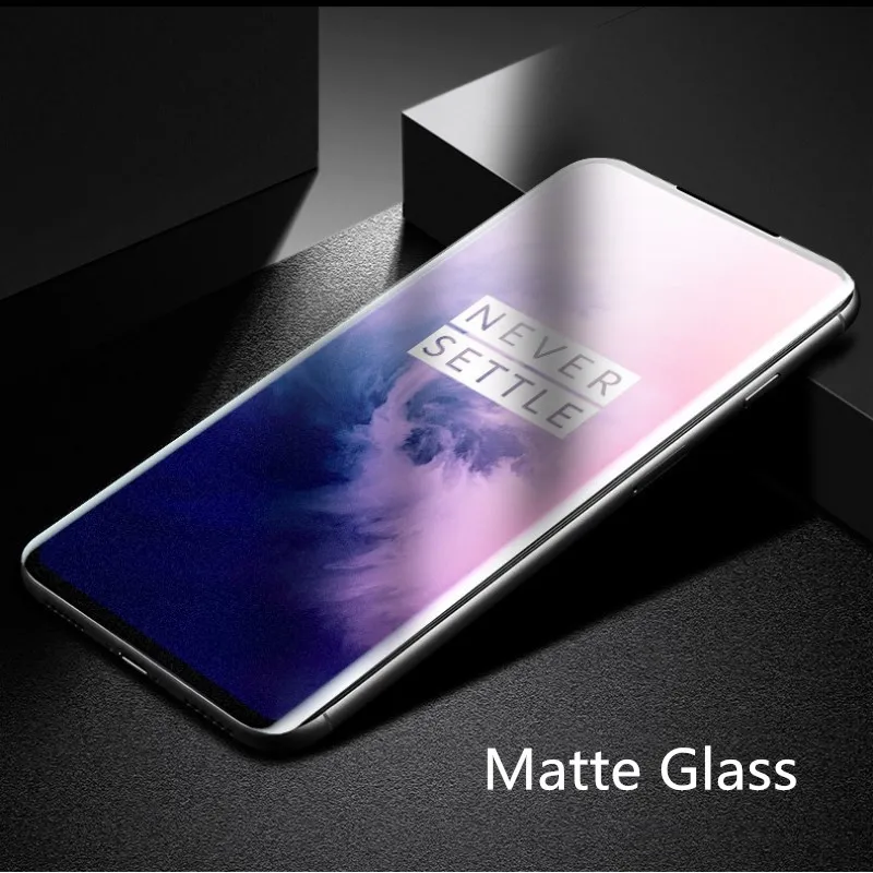 OnePlus 7 Pro матовое закаленное стекло 9D для huawei P30 mate 20 Find X защитная пленка экрана