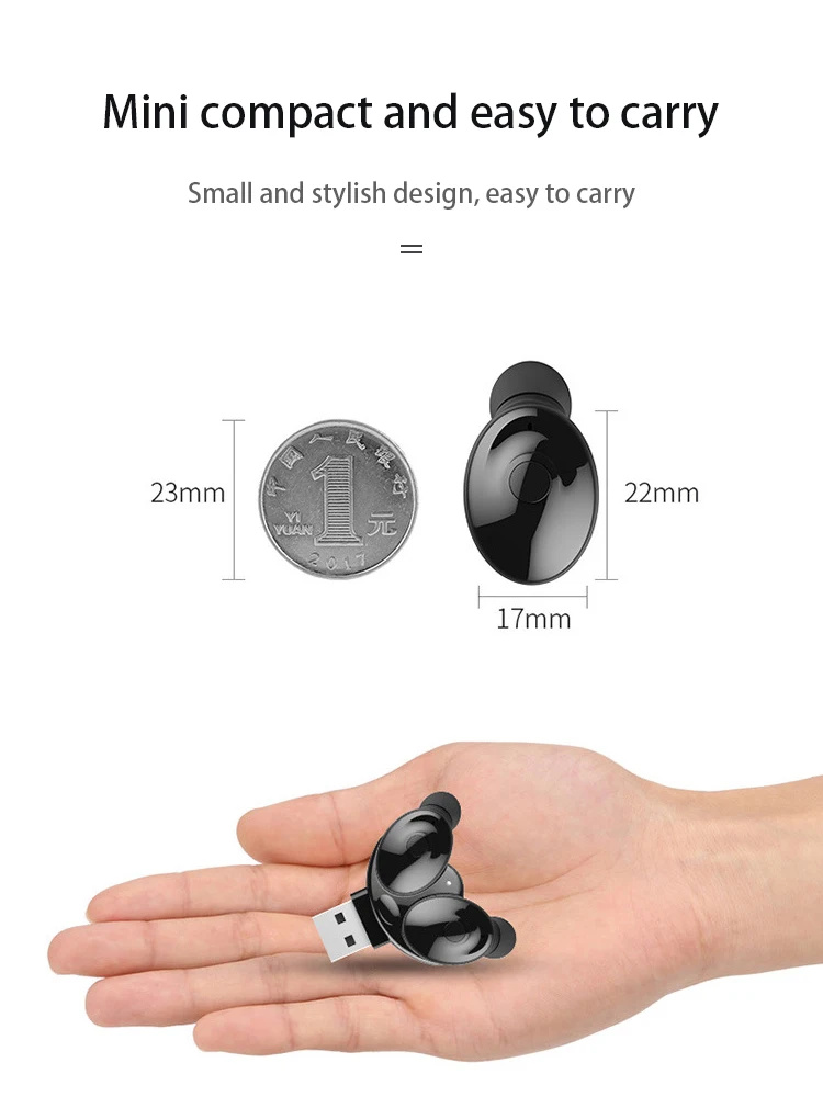 TWS-стереонаушники XG17 с поддержкой Bluetooth 5 0 и usb | Электроника