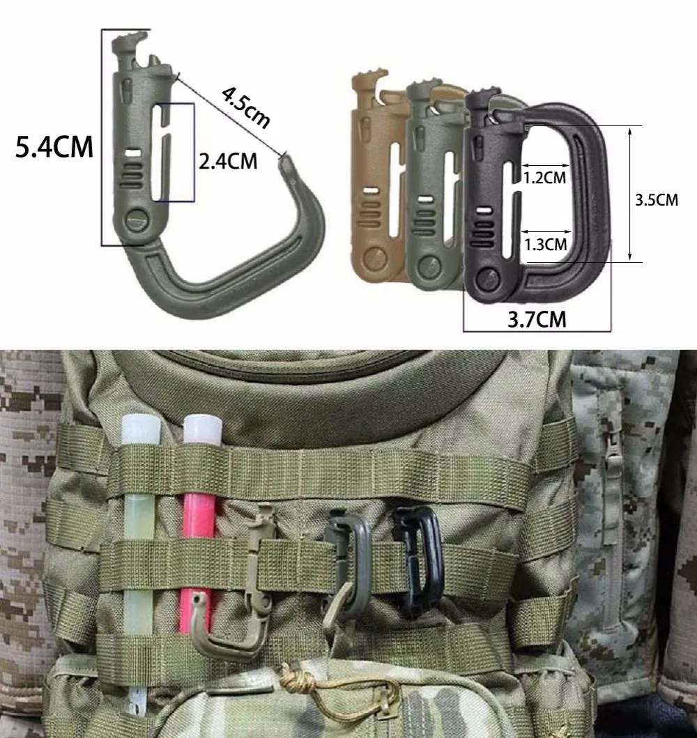 5 шт./лот ультра светильник Сумка для кемпинга рюкзак с пряжкой активного отдыха