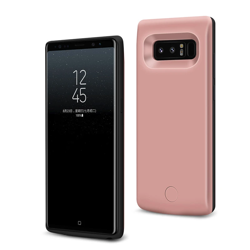 6500 мАч зарядное устройство чехол для Samsung Galaxy Note 8 корпус батареи резервного
