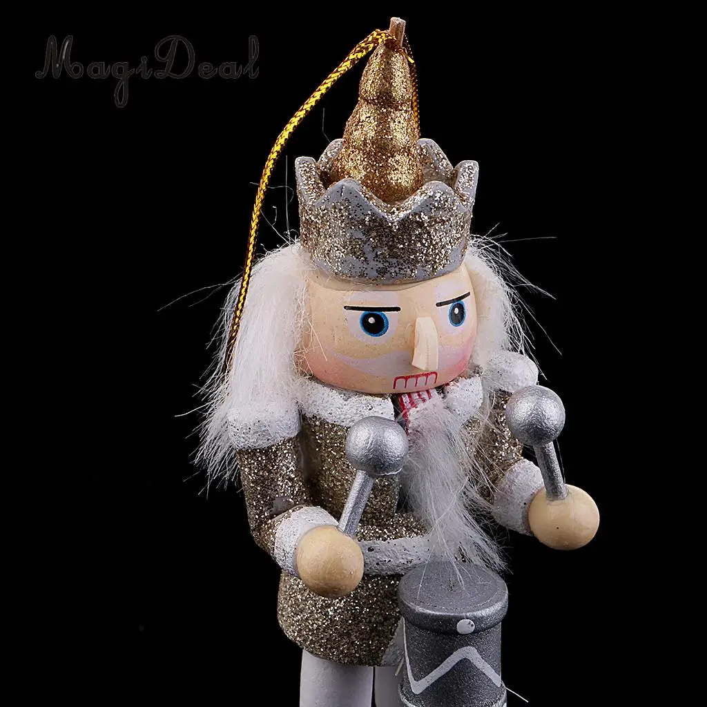 10 шт. 12 см деревянный Щелкунчик Solider фигурка модель марионетки кукла Ручная