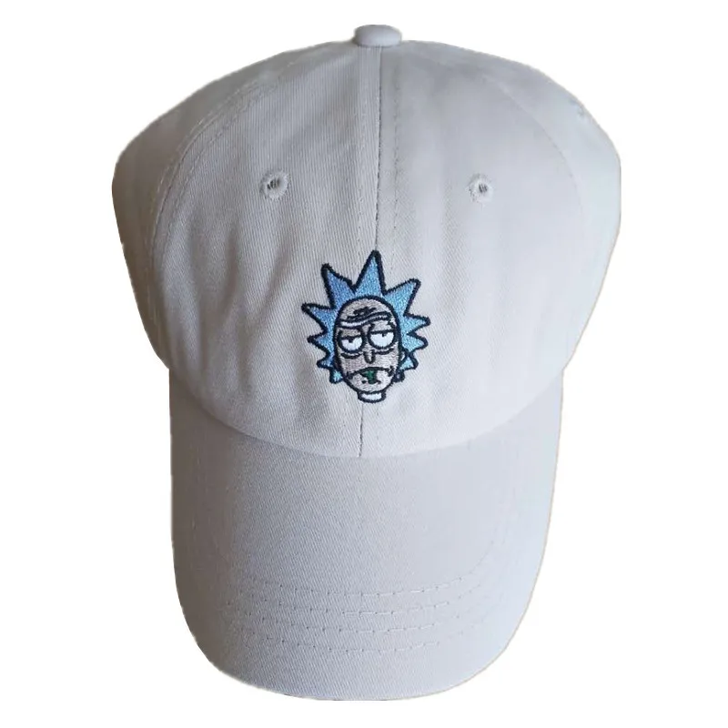 Бейсбольная кепка Crazy Rick из хлопка шапка для отца Рика и Морти американский аниме