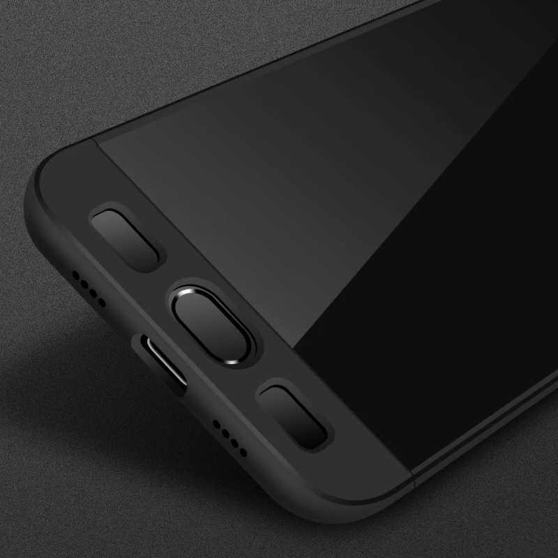 Чехол для xiaomi mi 6 роскошный чехол mi6 3 в 1 360 дюймов полный корпус Жесткий чехлы
