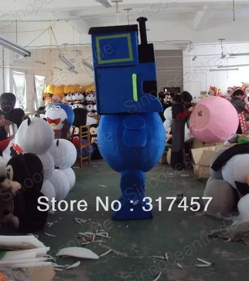Thomas the Tank Engine Railway Train Mascot Costume Adult Character Cosplay mascot costume free shipping | Тематическая одежда и