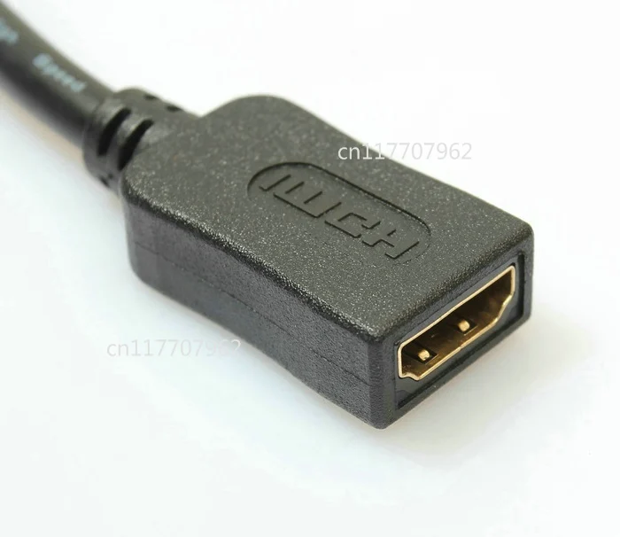 Высококачественный DVI 24 + 1 штекер на HDMI гнездо V1.3C позолоченный Аудио Видео AV