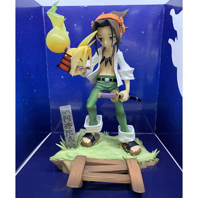 Аниме 1/8 масштаб окрашенная фигурка шаман Кинг 20-летняя версия Yoh Asakura экшн ПВХ