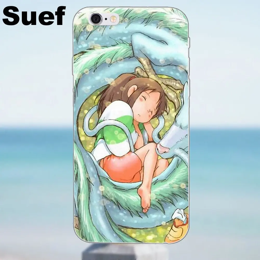 Suef hiku Dragon And Chihiro для iPhone X 4 4S 5 5S 5C SE 6 6S 7 8 Plus Samsung Galaxy J1 J3 J5 J7 A3 A5 2016 2017|for iphone|galaxy j1samsung
