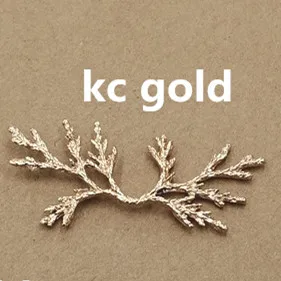 KC Gold 20 шт 54*26 мм винтажные металлические цинковые сплав золота и серебра золото KC соединительные разъемы Шарм DIY ювелирные аксессуары - Цвет: KC Gold