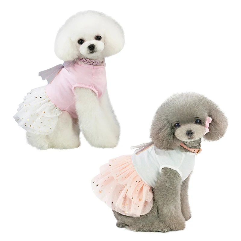 Платье для маленьких и средних собак Милая юбка в виде кролика домашних питомцев