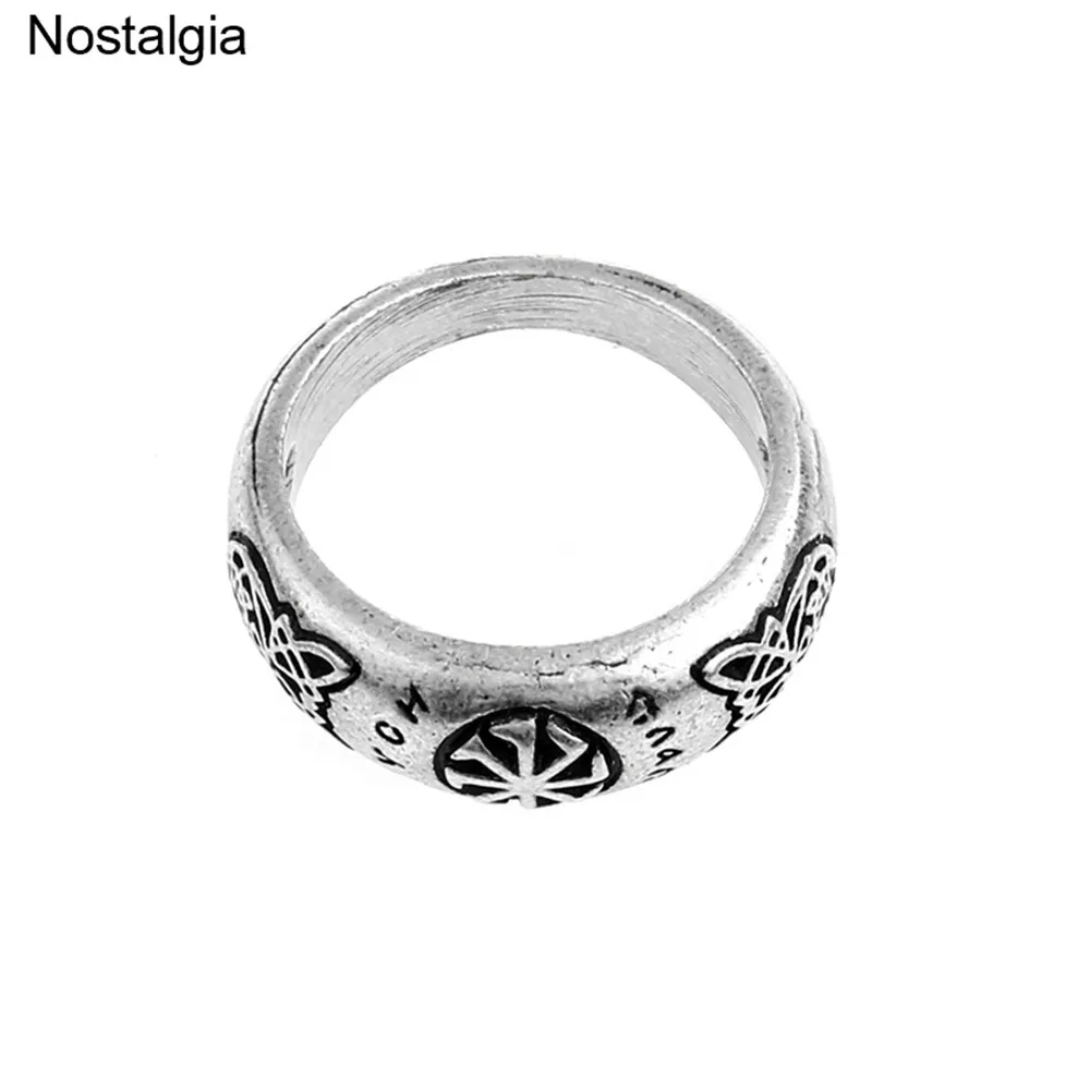 Ностальгия амулет Коловрат символ славянские мужские кольца перстни Goth Wicca