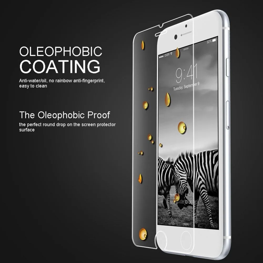 HOPCHAM Защитное стекло для iPhone 7 закаленное 6 6s 6plus Защитная пленка 5 4