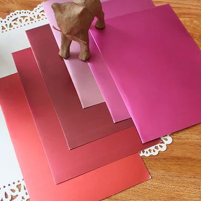 KSCRAFT A4 цветные оттенки атласные ягодные 250 г/см | Дом и сад